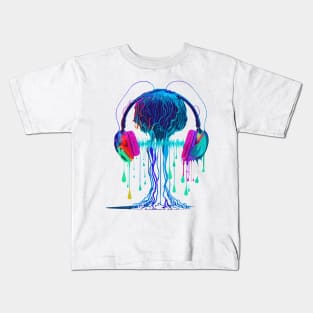 Bioluminescent Beats ft. JellyFish Kids T-Shirt